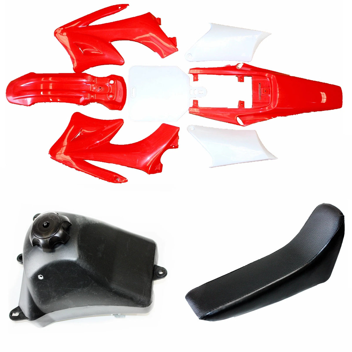 Fender Fairing Kit + Seat + Fuel Tank for 125cc PIT PRO Dirt Bike
