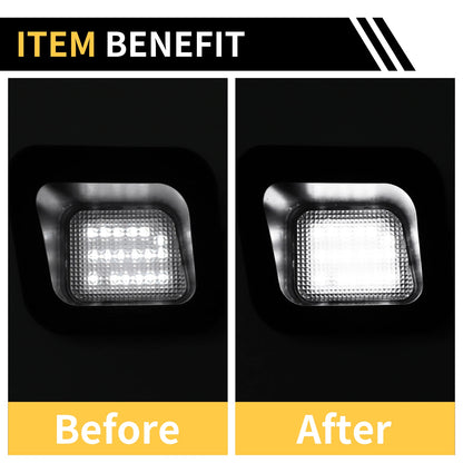 2 x License Plate Lights for Dodge Ram 1500 2500 3500 (2010-2023)