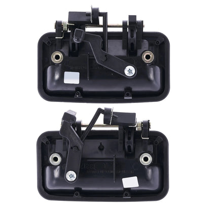 Door Handle Outer Black 2 x for Suzuki Swift (1989–1999)