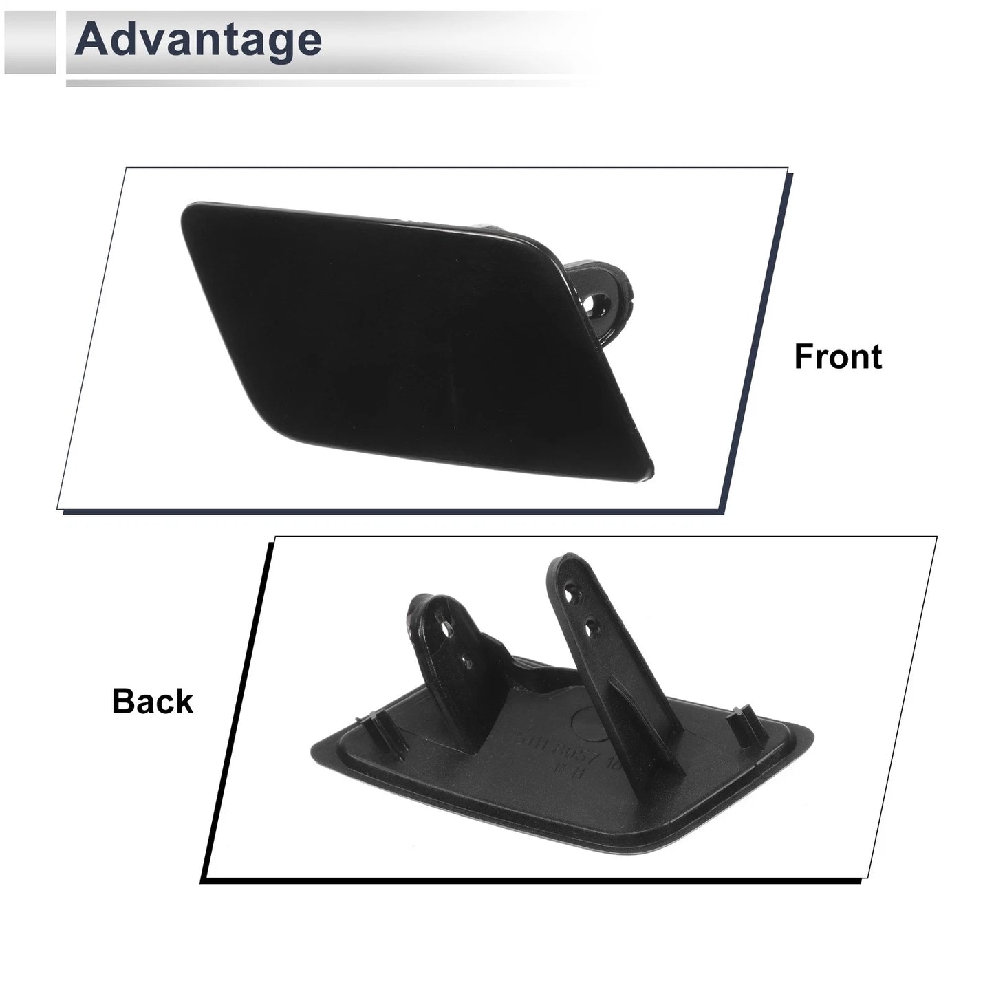 Washer Nozzle Cover Cap for BMW 335i GT xDrive (2012-2015)