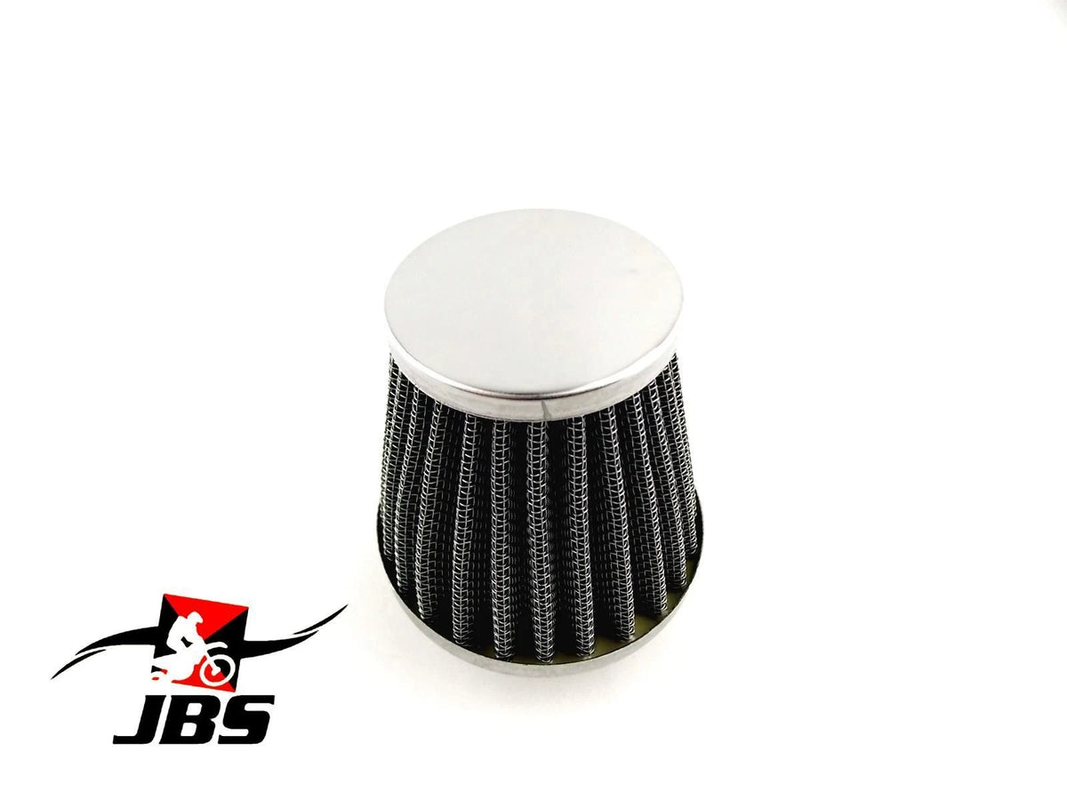 48mm Chrome Pod Air Filter Cleaner for Yamaha DT400 (1975-1976)