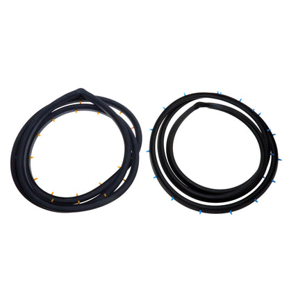 Rear Door Weatherstrips x2 for Toyota Corolla KE30 1974-1979