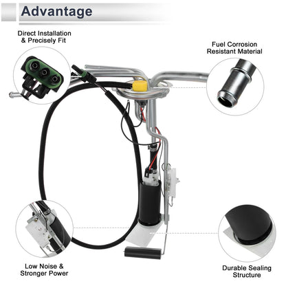 Fuel Pump Assembly for Chevy/GMC G10-G30 and G1500-G3500 (1987 - 1995)