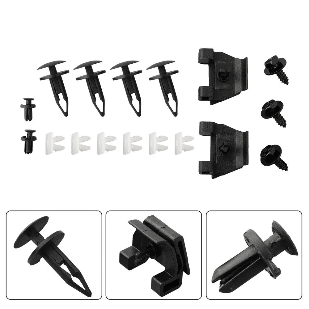 17 Pcs Front Bumper Clip Kit for Toyota Corolla (2009-2019)