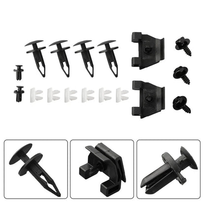 17 Pcs Front Bumper Clip Kit for Toyota Corolla (2009-2019)