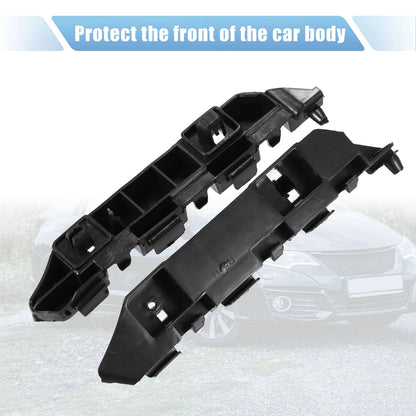 Pair of Front Bumper Brackets for Honda Civic (2012)
