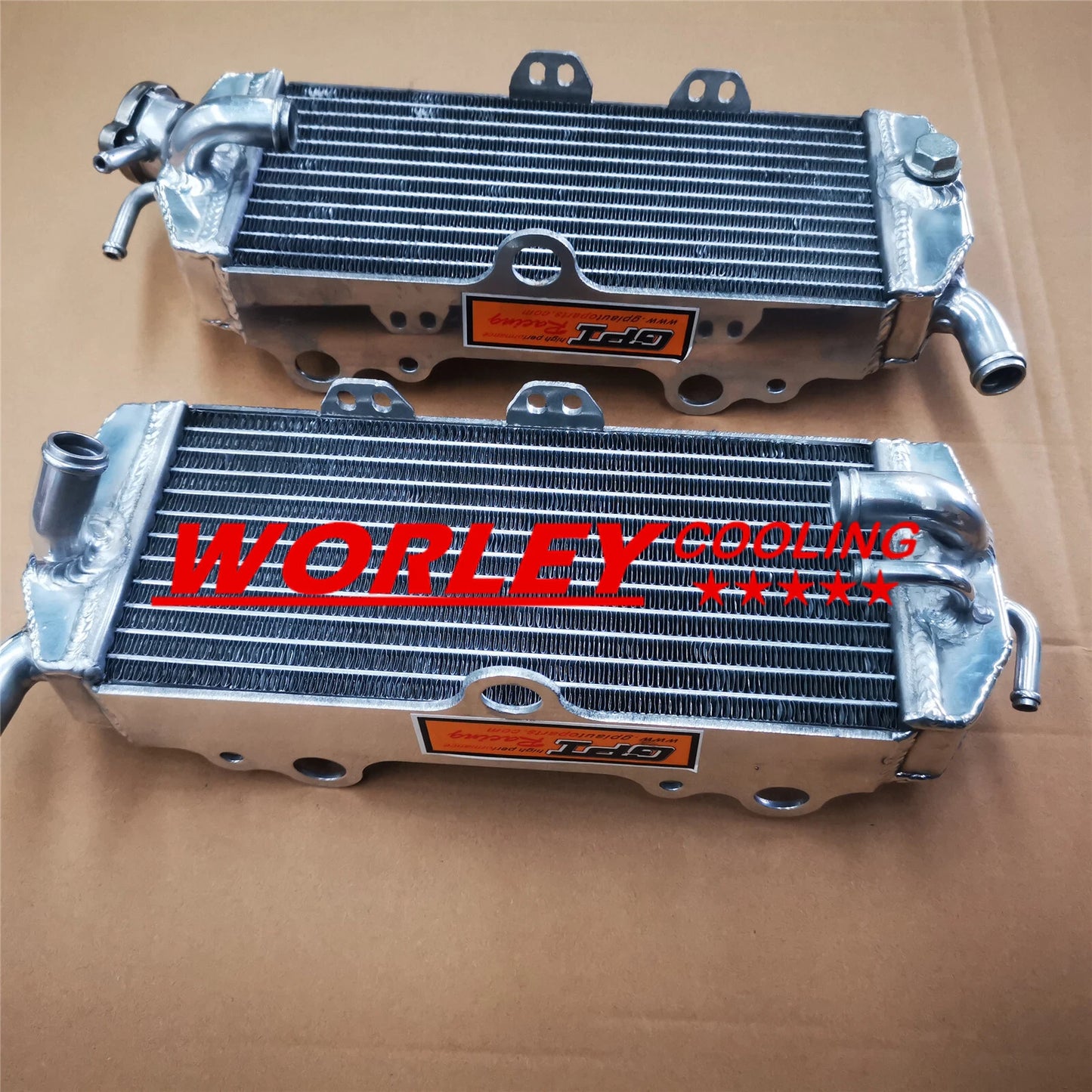 Aluminum Radiator & Hose for KTM 640 LC4 Supermoto/Adventure (2003-2007)
