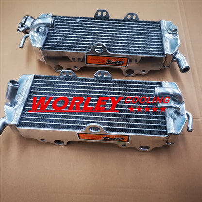 Aluminum Radiator & Hose for KTM 640 LC4 Supermoto/Adventure (2003-2007)