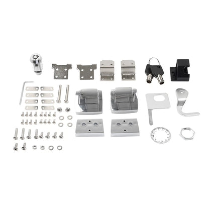 Tour Trunk Latches & Hinges Lock for Harley Touring Electra Glide (1988-2013)