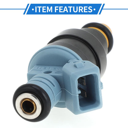 Fuel Injector 1 x No.0280150947 for Ford F-250 7.5 (1991-1995) Black