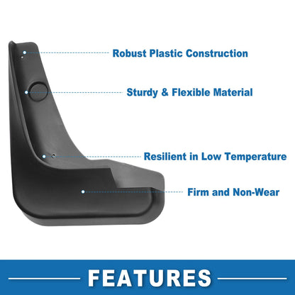 Mud Flap Splash Guard for Chevrolet Cruze Sedan (2010 - 2015)