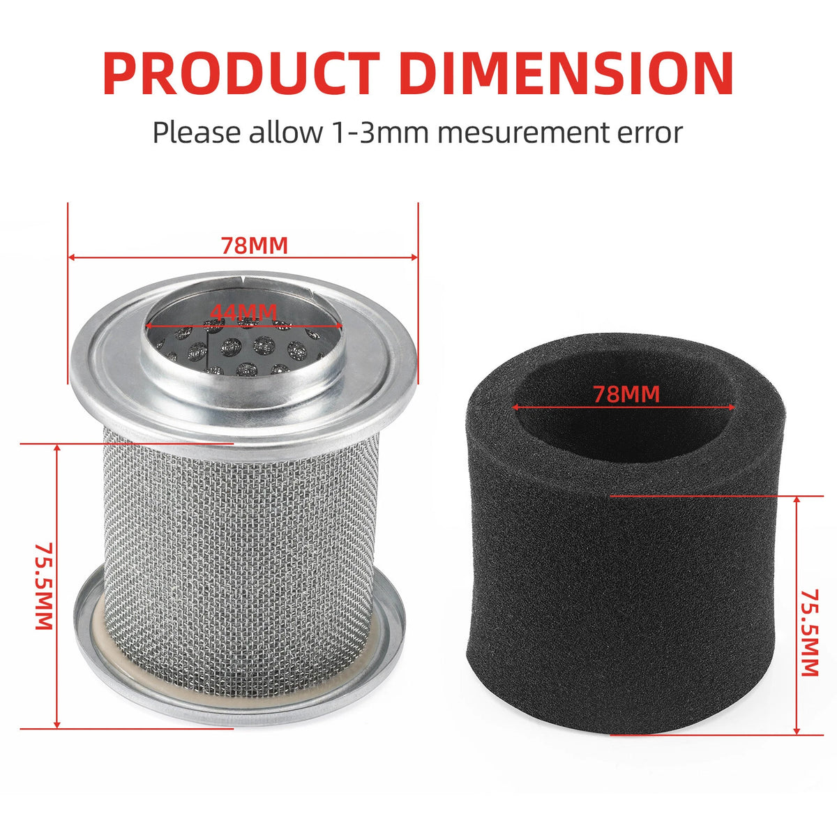 Air Filter HOLDER Kit Spark Plug for HONDA TRX90EX/TRX90X (2006–2023)