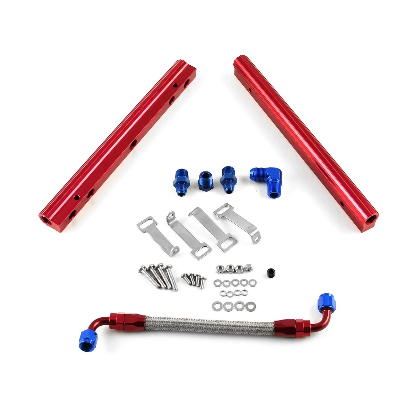 Billet Aluminum Fuel Injector Rail Kit for Chevy BBC 454