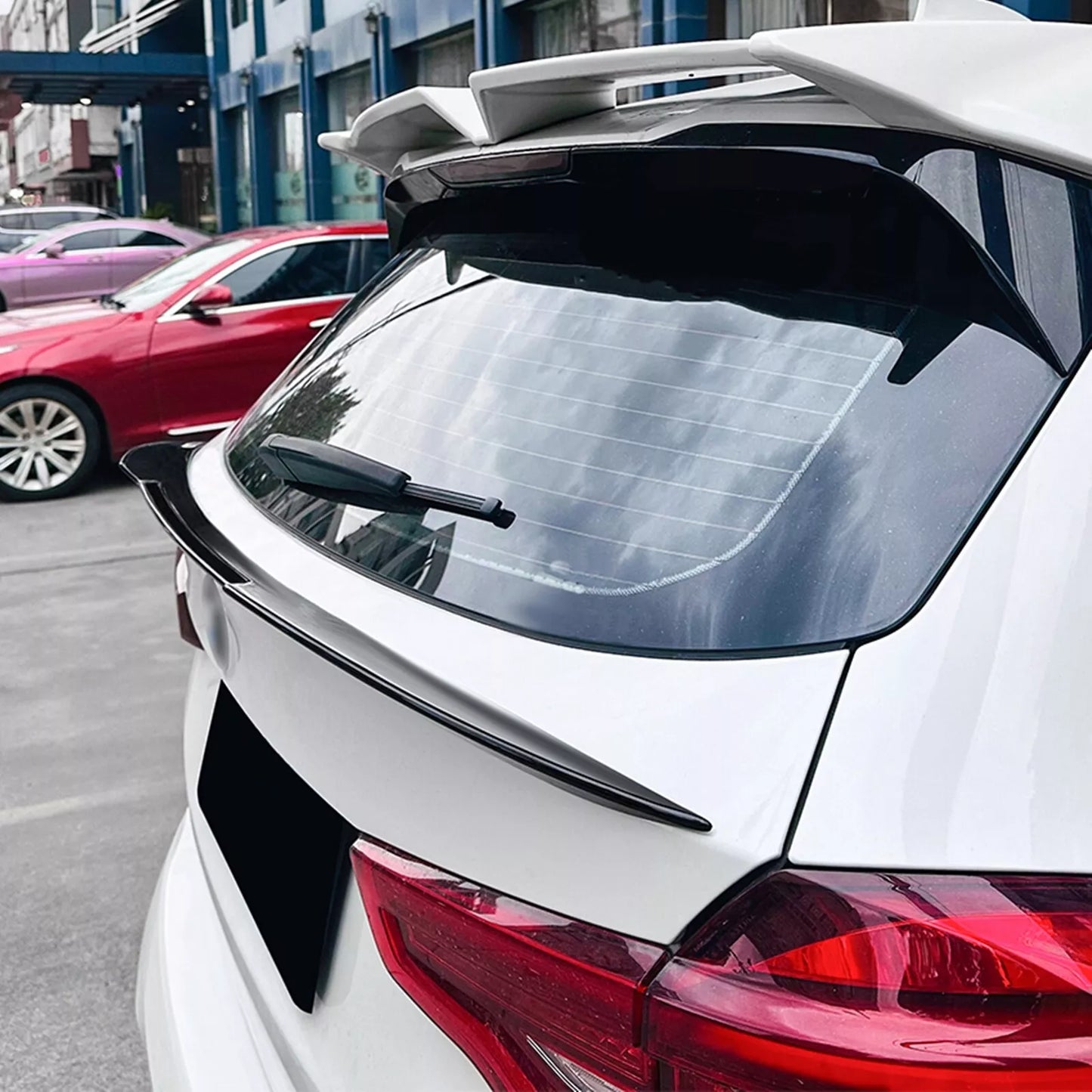 Rear Spoiler Wing Lip for BMW X3 G01 LCI M Sport (2018-2024) Gloss Black