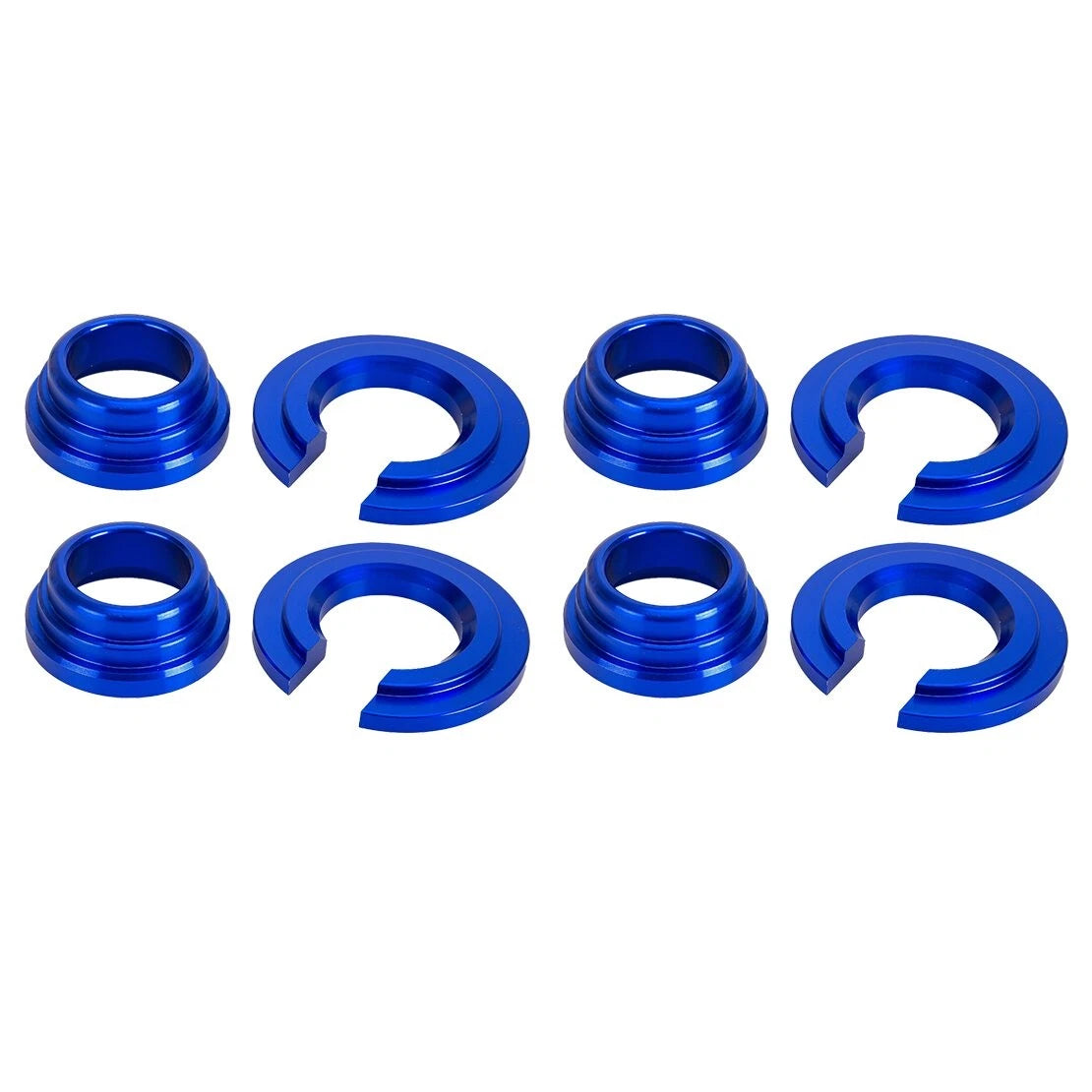 Blue Aluminum Rear Sub Frame Bushing Collars for Nissan Maxima 300ZX (1989-1996)