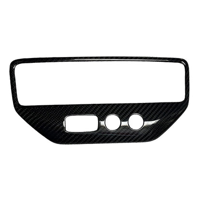 Dry Carbon Fiber AC Control Panel Cover Trim for Maserati GranTurismo GC 2008-17