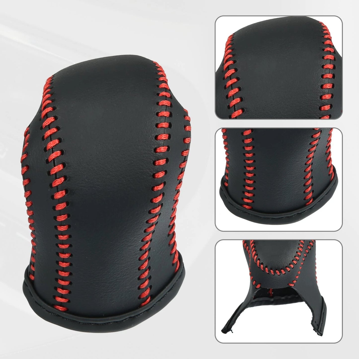 Red Thread Gear Shift Knob Cover for Toyota C-HR (2017-2021)