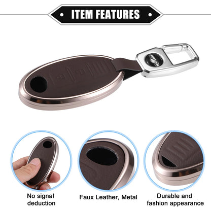 3 x Button Remote Key Fob Cover Case Set for Nissan Elgrand (2002-2010)