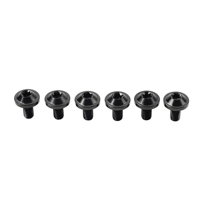 6 x M5x15mm Titanium Bolts Truss Torx Screws for Motorcycle Bike