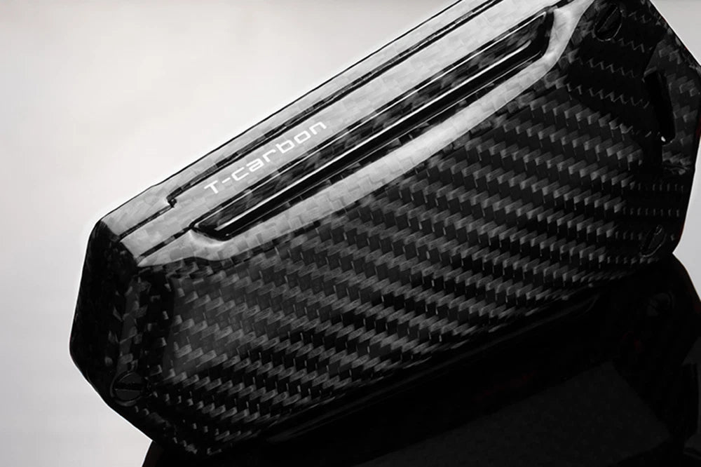 Carbon Fiber Key Fob Cover for Audi A6 A7 A8 Q8 (2019-2023)