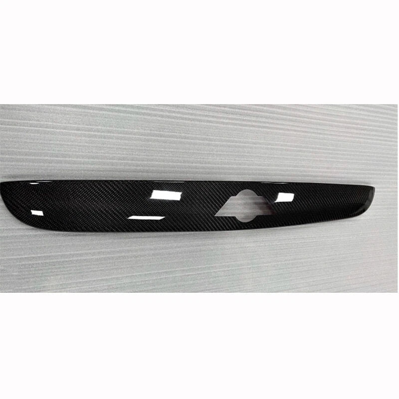DRY Carbon Fiber Rear Trunk Tailgate Handle Panel Trim for Mini F55-57 2018-23