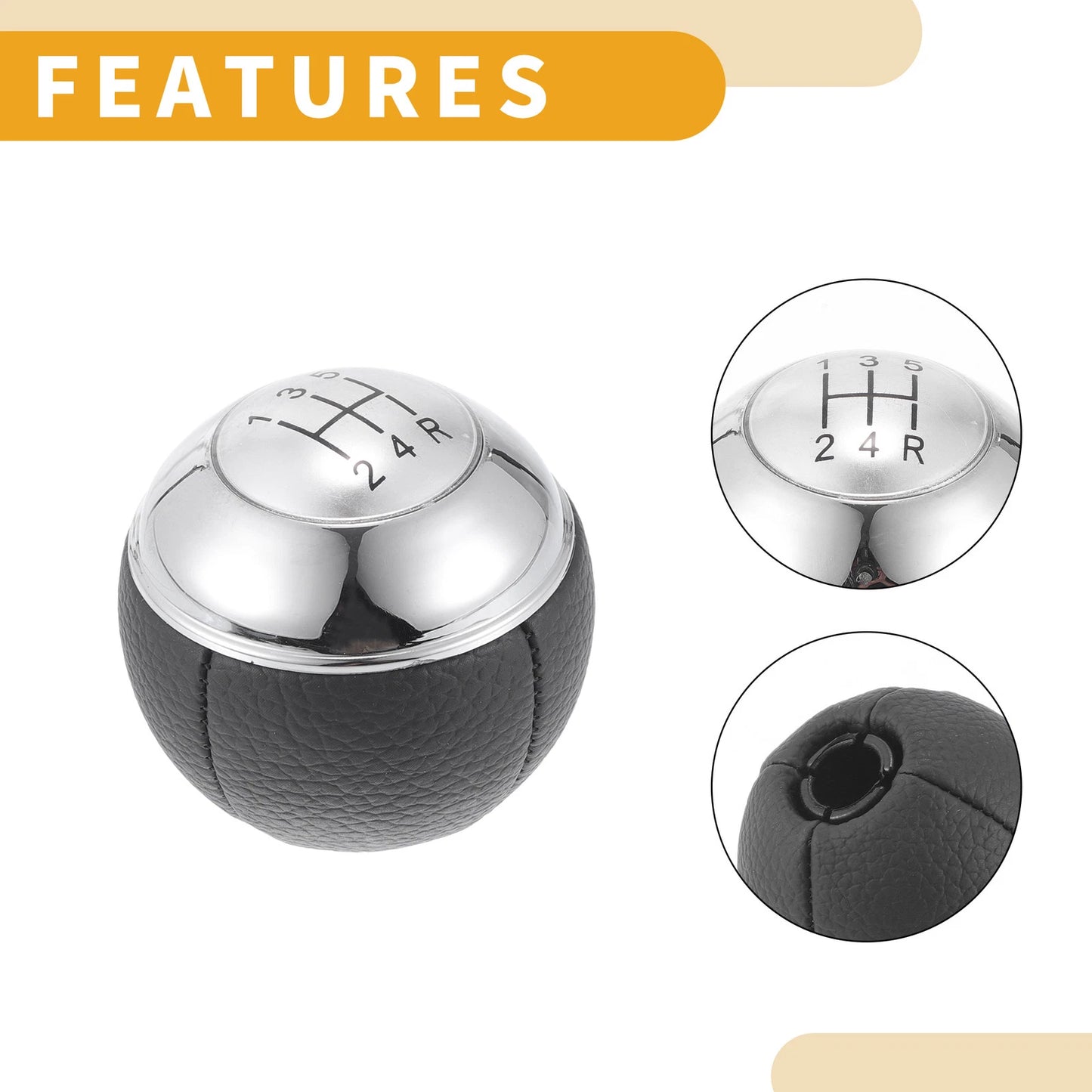 5 Speed Manual Gear Shifter Knob for Mini Cooper R50 R53 (2000-2006)