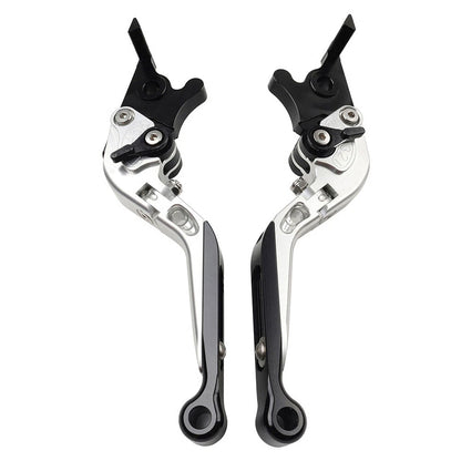 CNC Silver Extendable Brake Clutch Levers for STREET TWIN THRUXTON/StreetCup