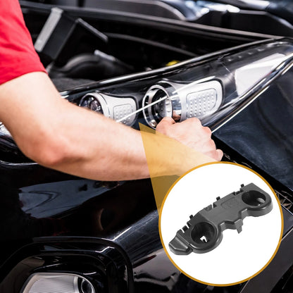 RH Front Bumper Support Bracket for Nissan Kicks (2018-2019) 1 Pc Black ABS
