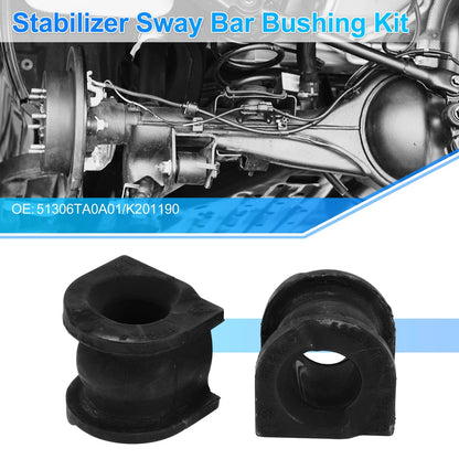 Black Stabilizer Sway Bar Bushings for Honda Accord (2018-2023)