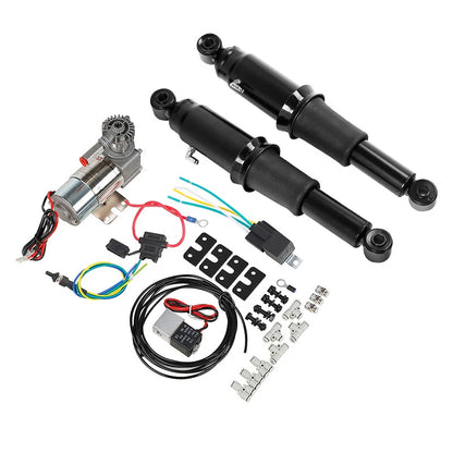 Rear Air Ride Suspension for Harley Touring Street Road King Glide (1994-2025)