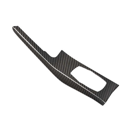 Carbon Fiber Center Control Buttons Panel Cover fit For BMW 5 Series 2018-2022