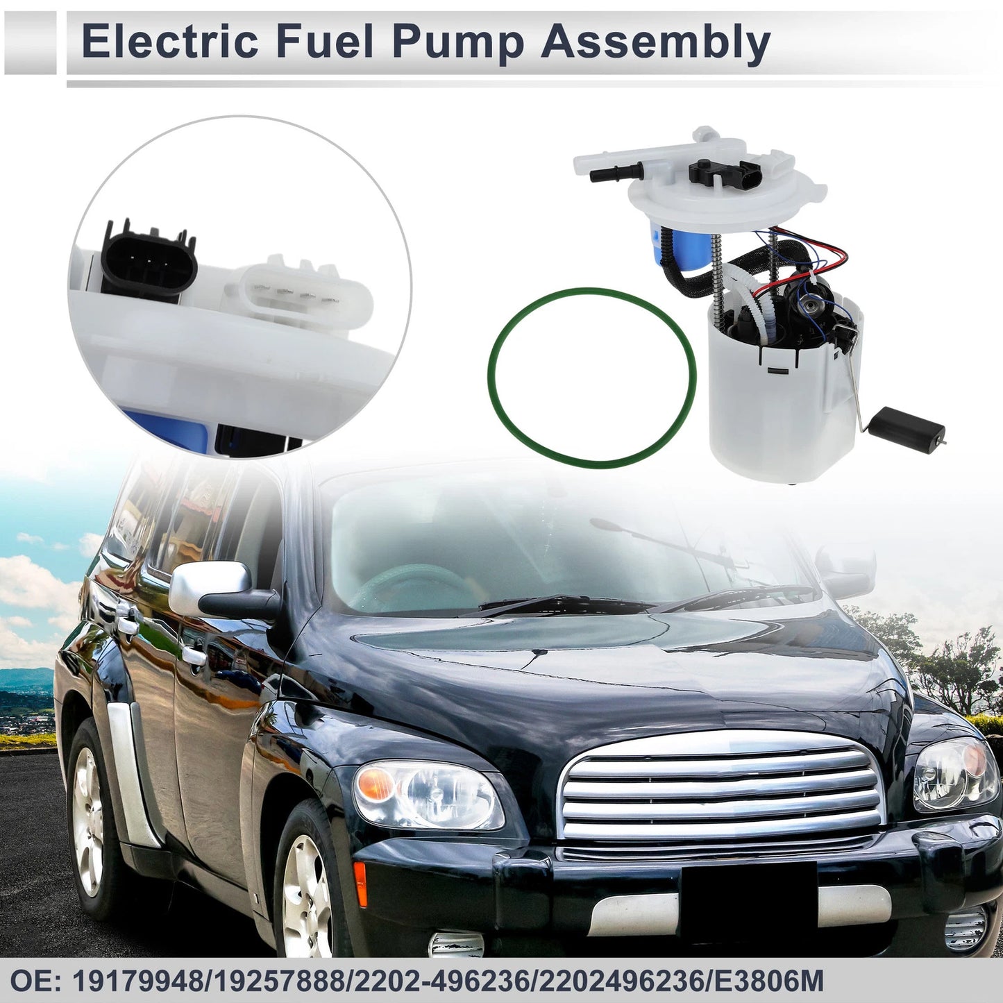 Fuel Pump Assembly for Chevy HHR L4 2.2L/2.4L Flex (2009 - 2011)