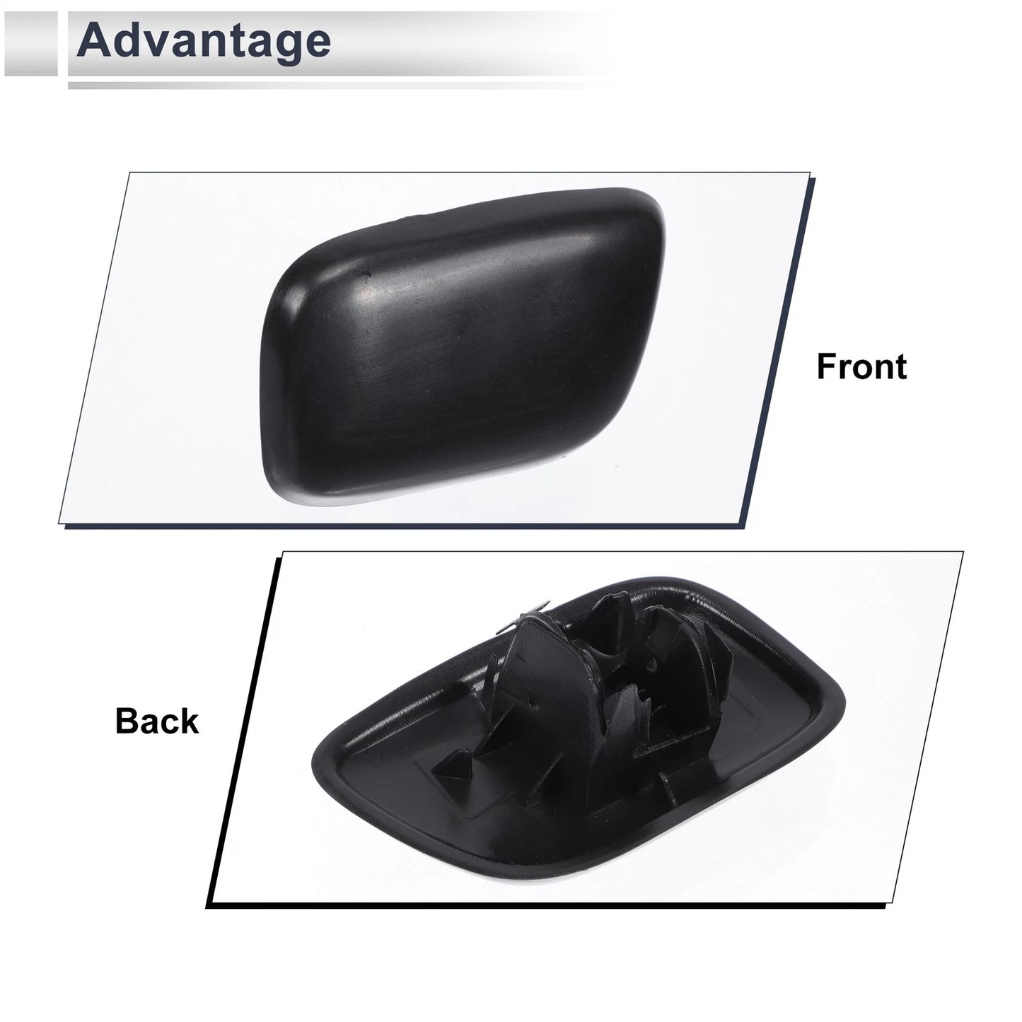 Bumper Headlight Washer Nozzle Cover for Volvo S80 (2009-2015)