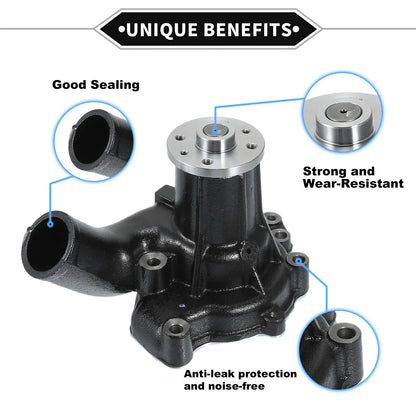 Water Pump with Gasket for Isuzu 6BD1