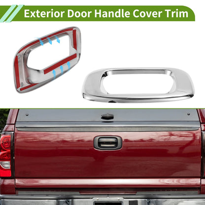 Exterior Door Handle Cover Trim for Chevy Silverado 1500 (1999 - 2006)