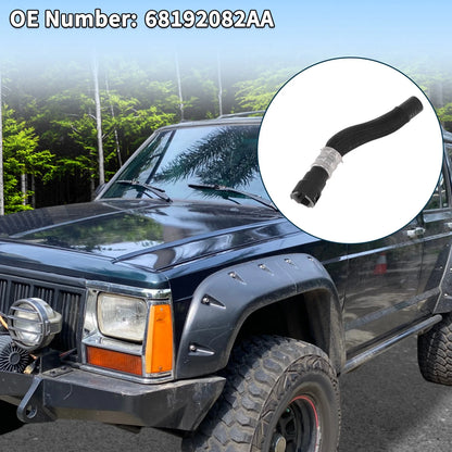 Radiator Hose Water Pipe for Jeep Cherokee (2014-2019) Rubber Black