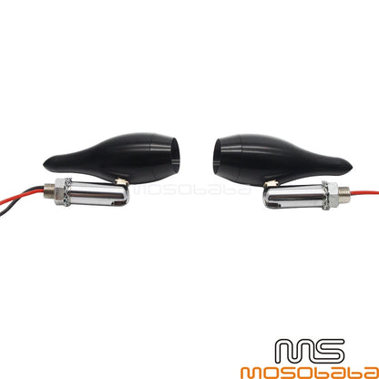 Mini Bullet Turn Signal Lights for Harley Davidson Dyna