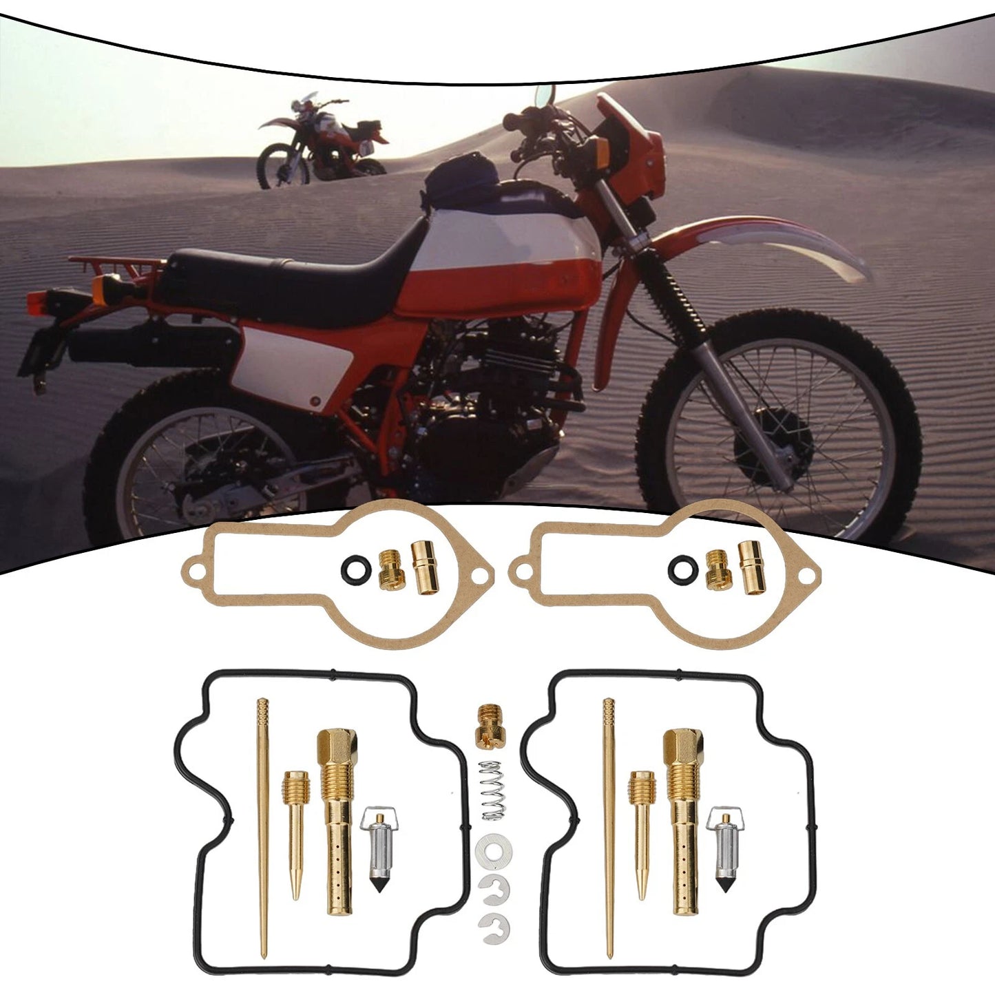 Deluxe Carburetor Rebuild Kit XL250R (1984–1987)