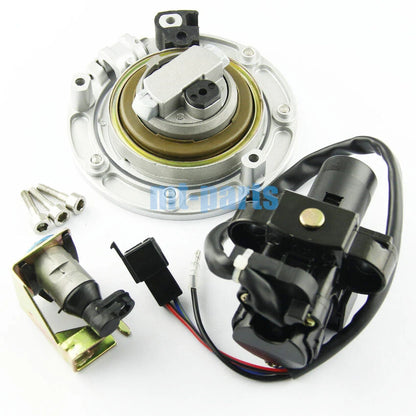 Ignition Key Switch & Fuel Tank Cap Set for Honda CBR 1100 XX (1996-1998)
