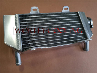 Aluminum Radiator & Red Hose for Honda CRF 250 CRF250R CRF250X (2004-2009)