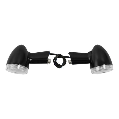 Rear Turn Signal Lights for Harley Touring (2009-2024) & Softail (2000-2025) Black