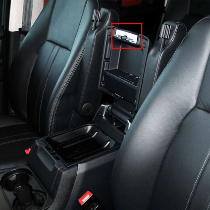 Front Center Armrest Lid Box Latch Lock Switch Trim for Land Rover LR3 LR4