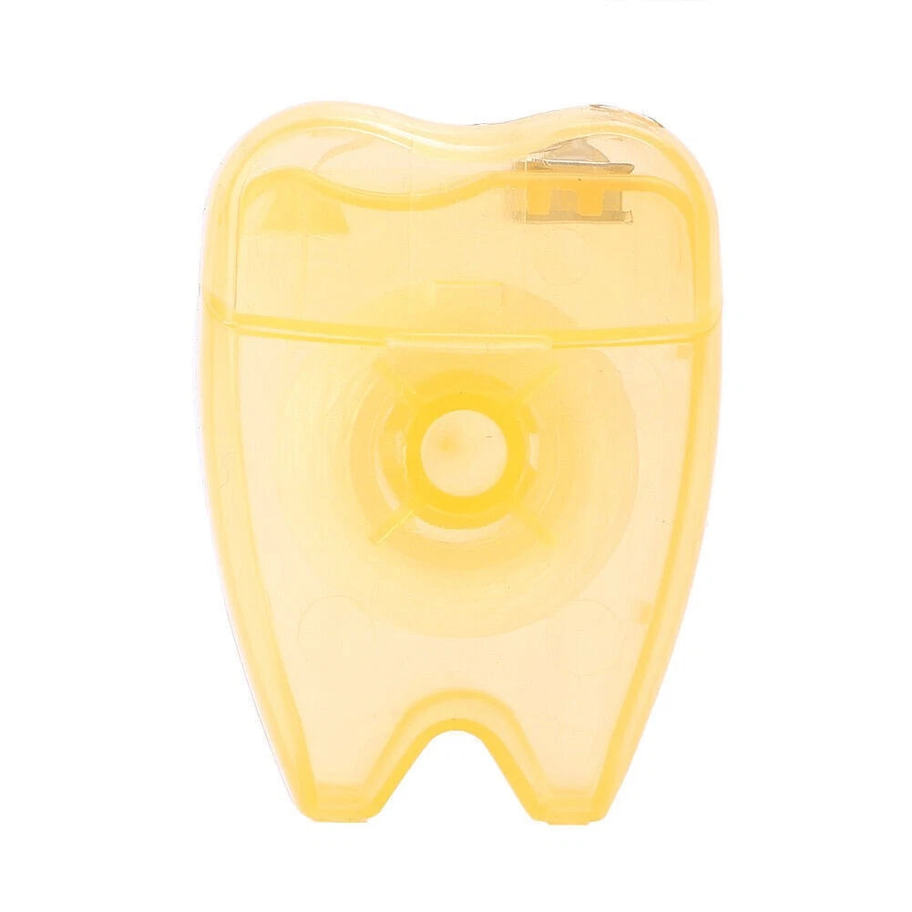 Teeth-Shaped Key Chain Dental Floss - 10 x Portable Gum Care Tool