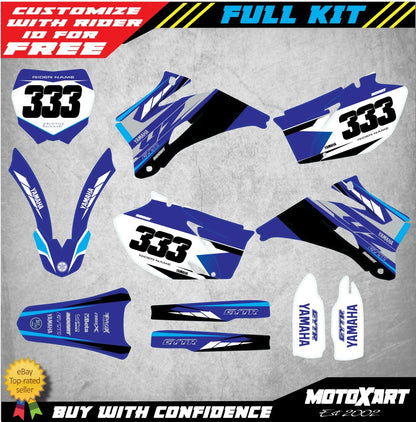 Custom Decal Kit for Yamaha YZF 250 (2006-2009) TORNADO STYLE Graphics