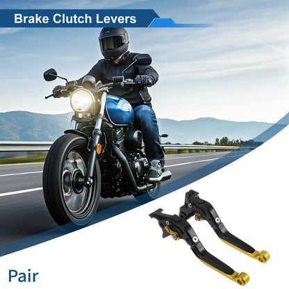 Levers / 2 x / Adjustable Short Long Brake Clutch for Kawasaki Vulcan S (2015–2024)