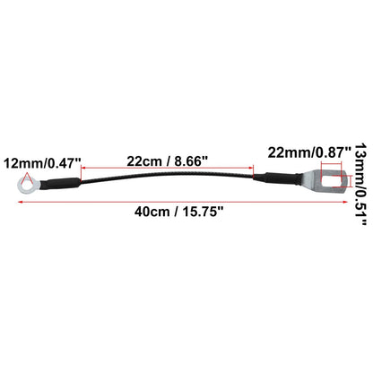 Tailgate Cables Support Straps for Toyota Tacoma (1995-2003)
