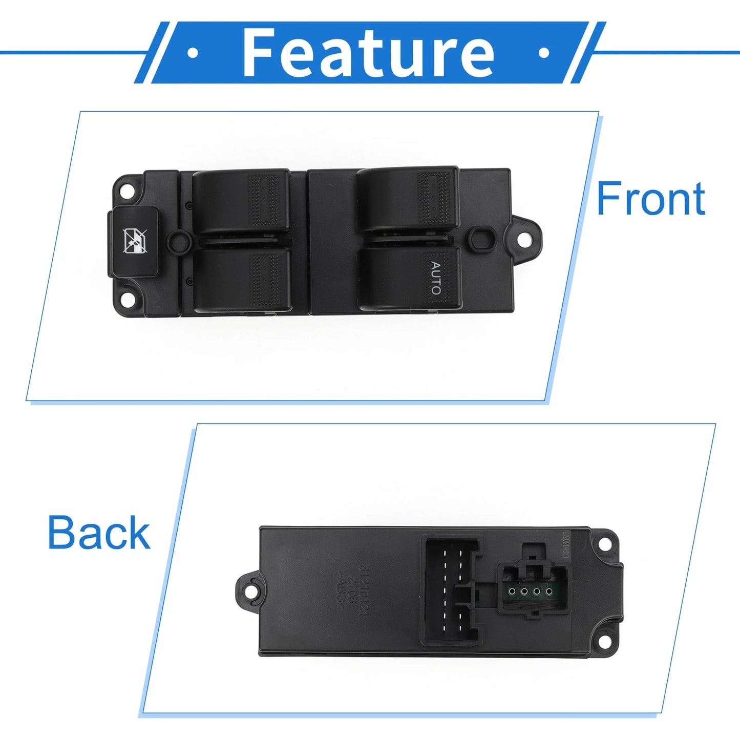 Power Window Switch for Mazda BT-50 (2006-2020)