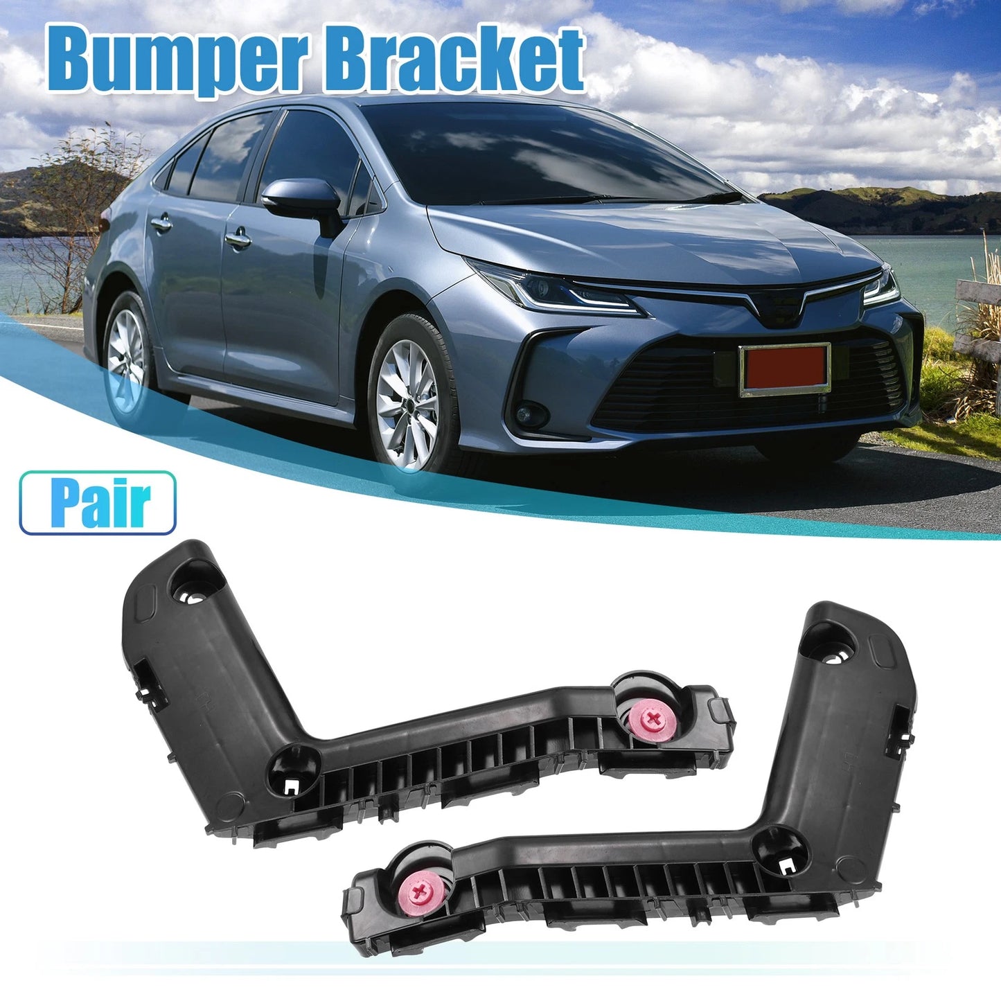 Front Bumper Mounting Support Bracket for Toyota (2010-2015)