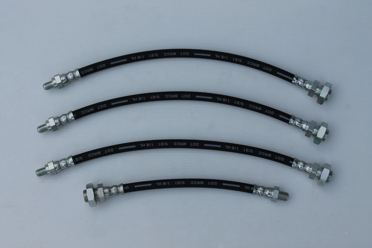 Brake & Clutch Hose Set (4) for MGA 1500cc (1955-1962)