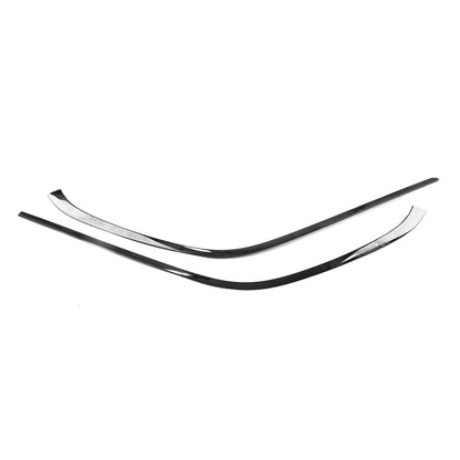 8 x Titanium Black Window Strip Moulding for Benz GLE Class (2020-2022)